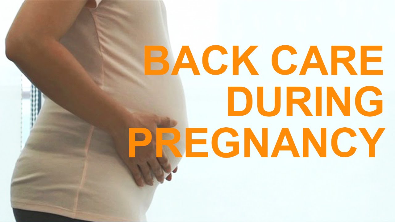 how to reduce pregnancy lower ba