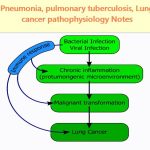 pneumonia, pulmonary tuberculosis, Lung cancer pathophysiology Notes