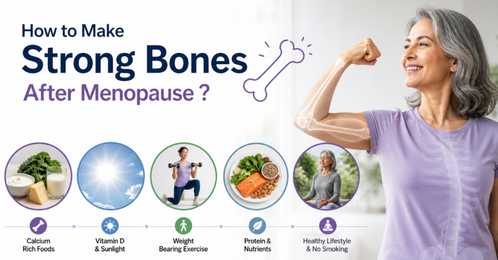 making strong bones after menopause