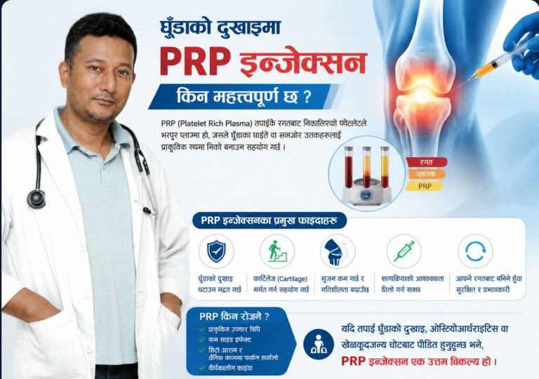 PRP Injection for Knee Pain